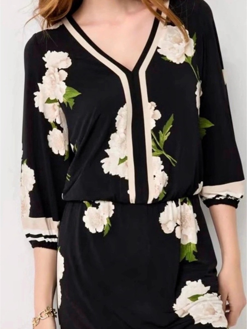 White House Black Market Floral Mini Dress